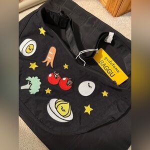 Baggu Gudetama Collab Medium Crescent Bag